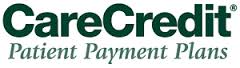 Payment plans can be arranged through Care Credit